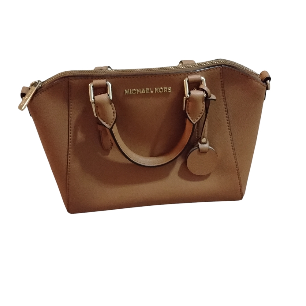 Michael Kors Brown Leather Handbag